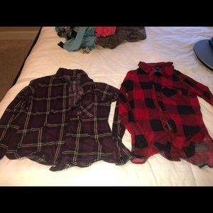 Women’s buffalo plaid shirts